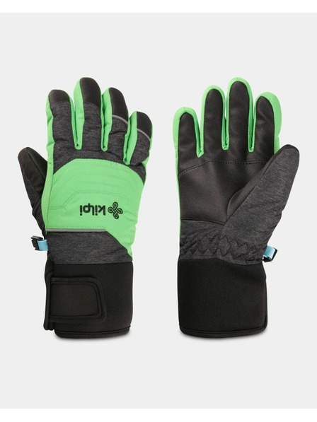 Kilpi Otroške smučarske rokavice Kilpi SKIMI-J Zelena