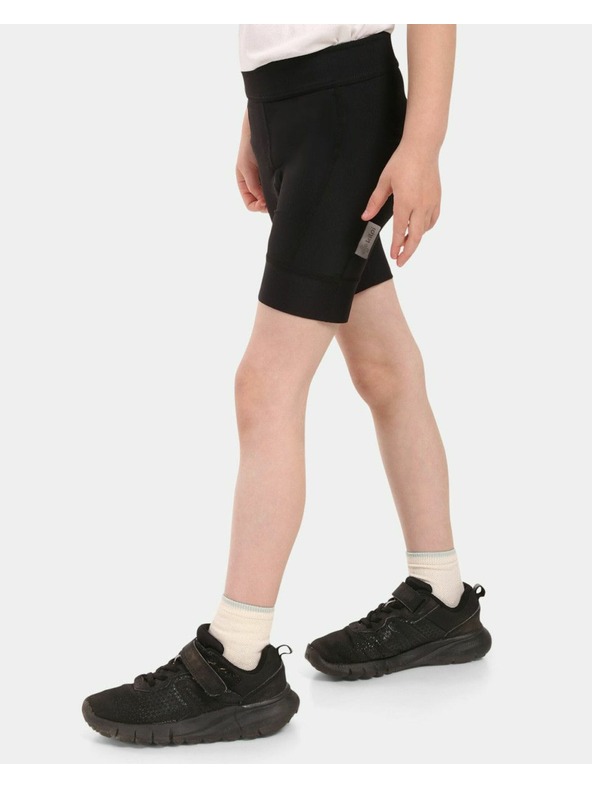 Kilpi Otroške kolesarske kratke hlače Kilpi PRESSURE-J Črna