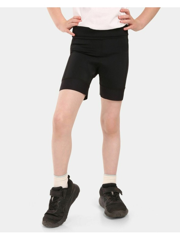 Kilpi Otroške kolesarske kratke hlače Kilpi PRESSURE-J Črna