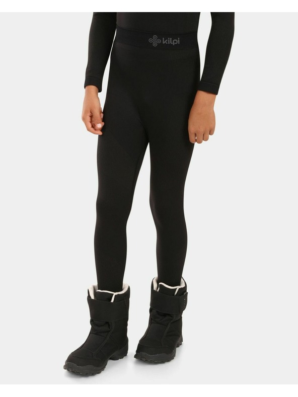 Kilpi Otroške brezšivne termo hlače Kilpi NIEL-JB Črna