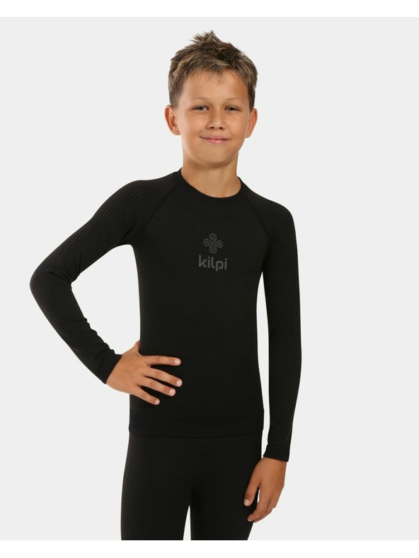 Kilpi Fantovska brezšivna termo majica z dolgimi rokavi Kilpi NATHAN-JB Črna