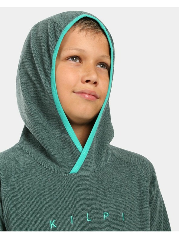 Kilpi Fantovska flis jopa s kapuco Kilpi FLOND-JB Zelena