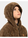 Kilpi Fantovska kosmatа flis jopa s kapuco Kilpi NORKA-JB Rjava