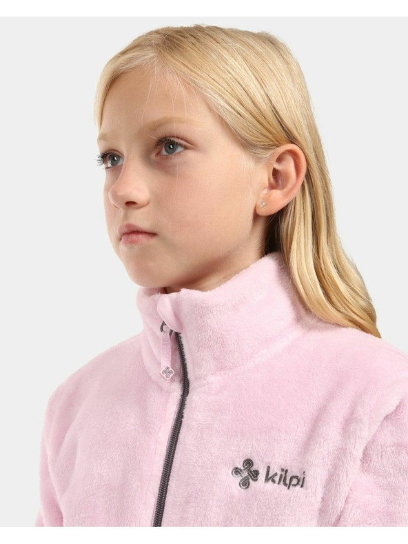 Kilpi Dekliška kosmatа flis jopa Kilpi SKATHI-JG Svetlo roza