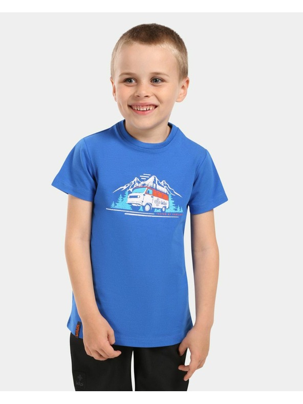 Kilpi Dečja bombažna majica Kilpi SALO-JB Modra