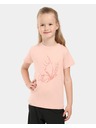 Kilpi Dekliška bombažna majica Kilpi MALGA-JG Koralna