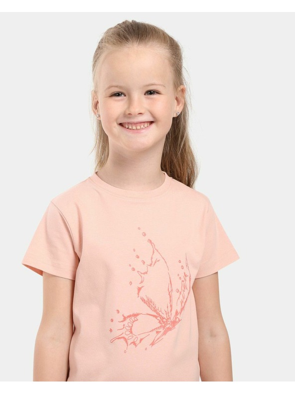 Kilpi Dekliška bombažna majica Kilpi MALGA-JG Koralna