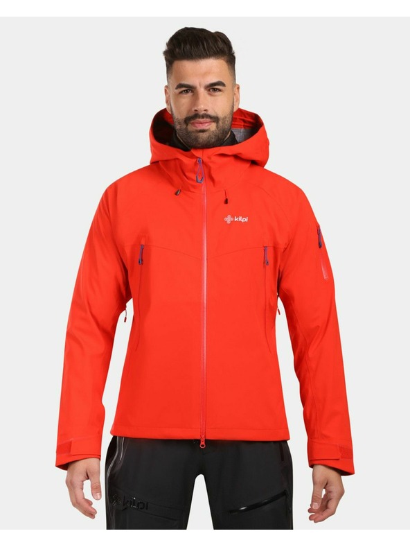 Kilpi Moška hardshell jakna Kilpi TRINITY-M Rdeča