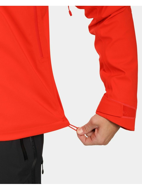 Kilpi Moška hardshell jakna Kilpi TRINITY-M Rdeča