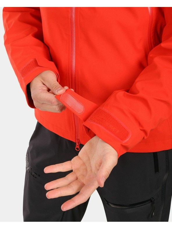 Kilpi Moška hardshell jakna Kilpi TRINITY-M Rdeča