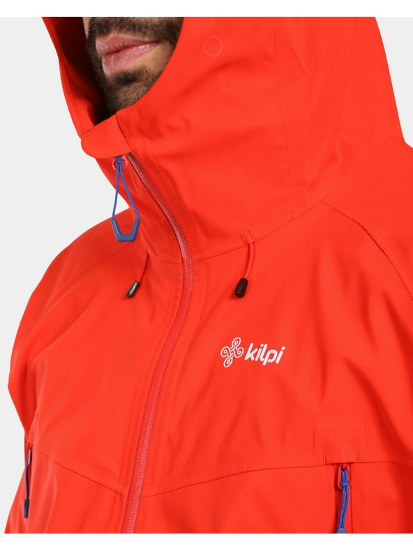 Kilpi Moška hardshell jakna Kilpi TRINITY-M Rdeča