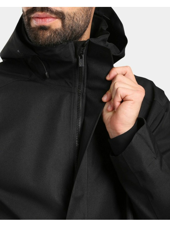 Kilpi Moški nepremočljiv plašč Kilpi IVAR-M črne barve