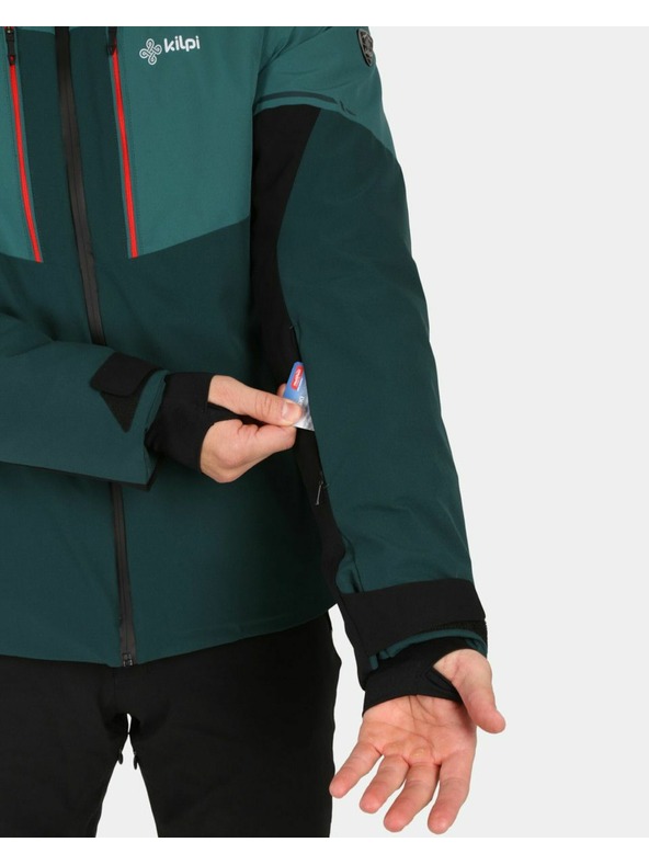 Kilpi Moška smučarska jakna Kilpi TONNSI-M Temno zelena