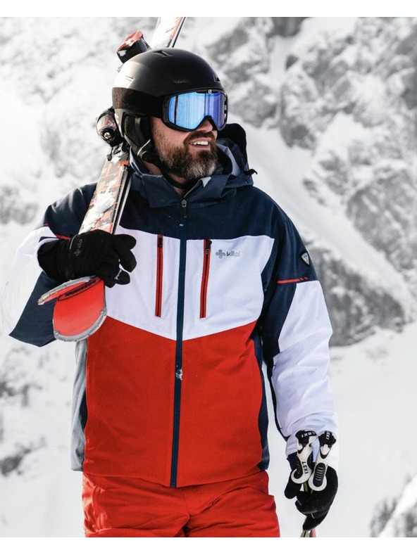 Kilpi Moška smučarska jakna Kilpi TONNSI-M Rdeča