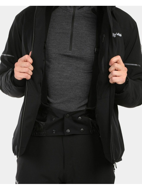 Kilpi Moška smučarska jakna Kilpi TONNSI-M Black