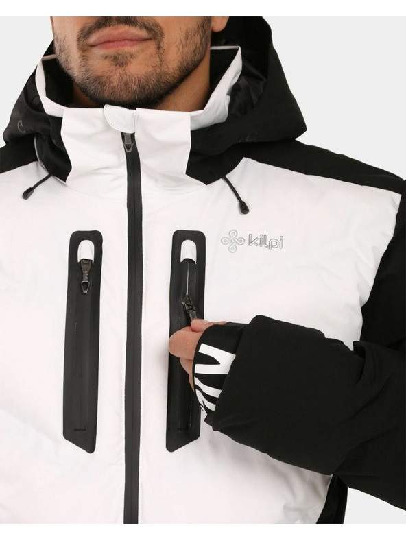 Kilpi Moška smučarska jakna Kilpi SKIMMIO-M Bela