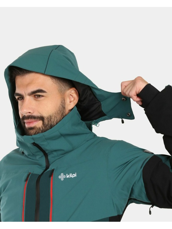 Kilpi Moška smučarska jakna Kilpi TONNSI-M Temno zelena