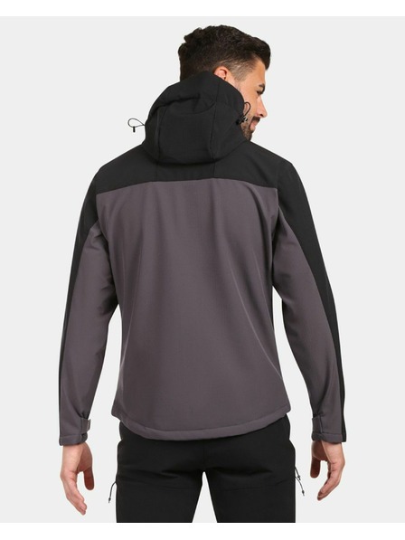 Kilpi Moška softshell jakna Kilpi ONTAVIO-M Temno siva