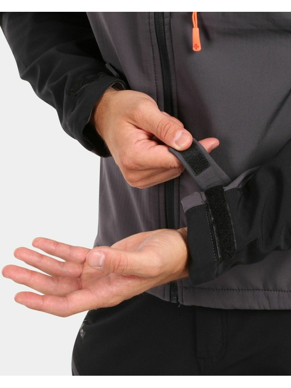 Kilpi Moška softshell jakna Kilpi ONTAVIO-M Temno siva