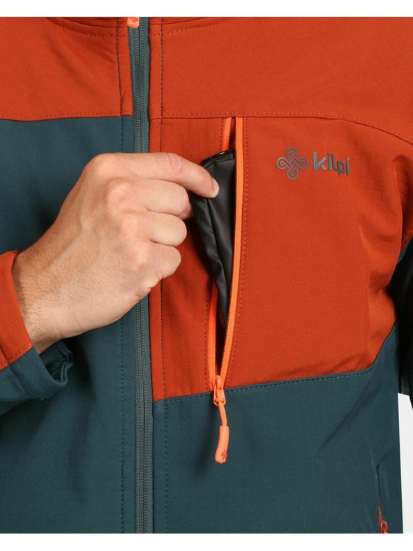 Kilpi Moška softshell jakna Kilpi ONTAVIO-M Temno zelena