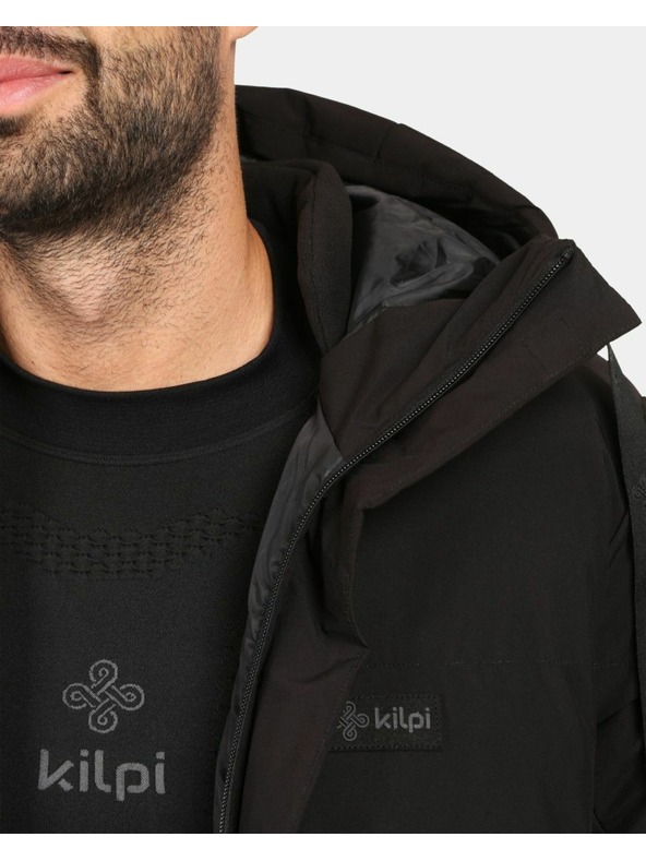 Kilpi Moški topli plašč Kilpi NELSON-M Črna