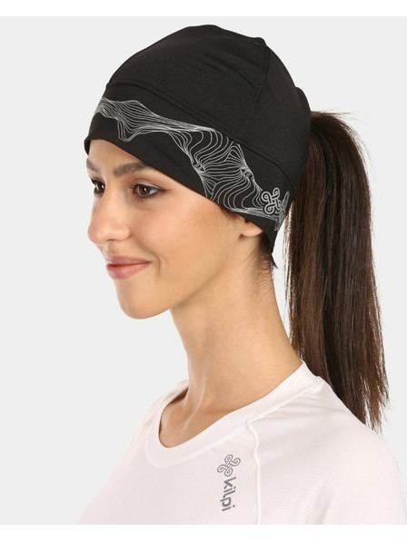 Kilpi Uniseks tekaška kapa Kilpi TAIL-U Črna