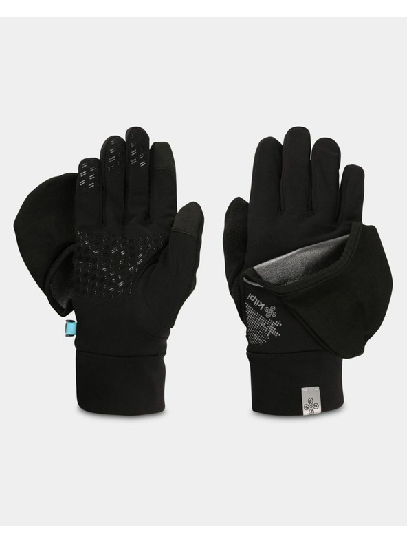 Kilpi Uniseks tekaške rokavice Kilpi DRAG-U Črna