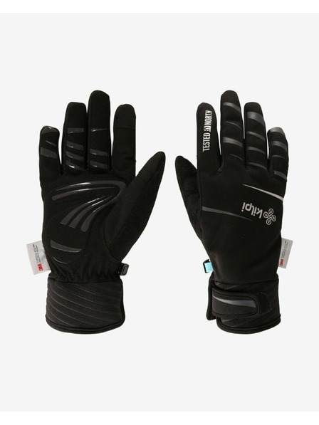 Kilpi Uniseks softshell rokavice Kilpi ROT-U Črna