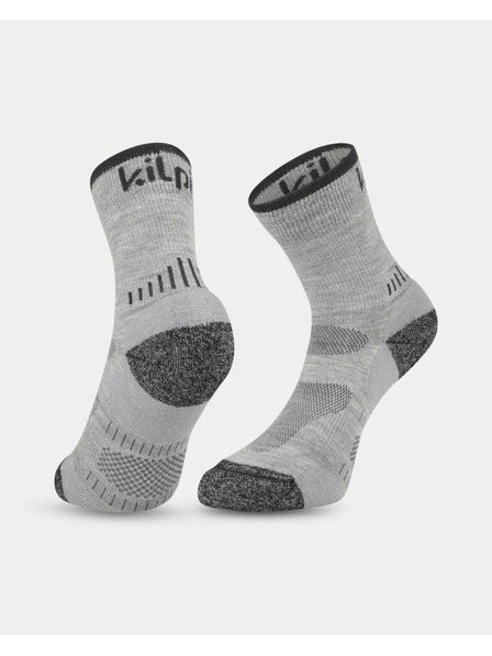 Kilpi Unisex pohodne nogavice Kilpi MIRIN-U Temno siva