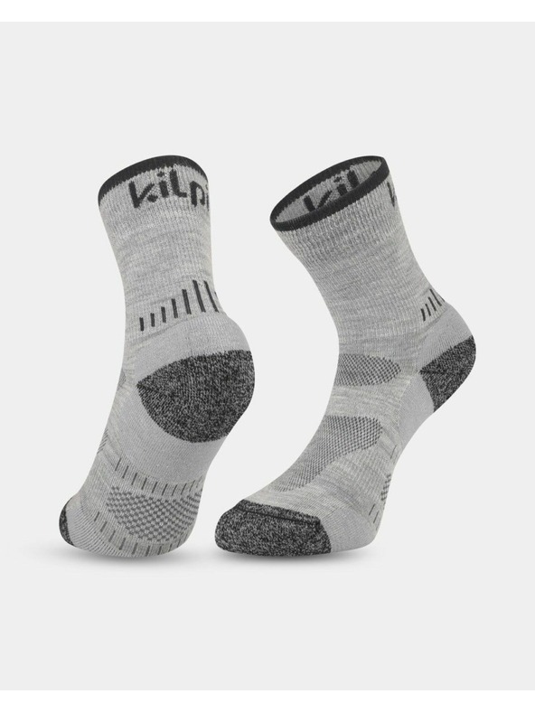 Kilpi Unisex pohodne nogavice Kilpi MIRIN-U Temno siva