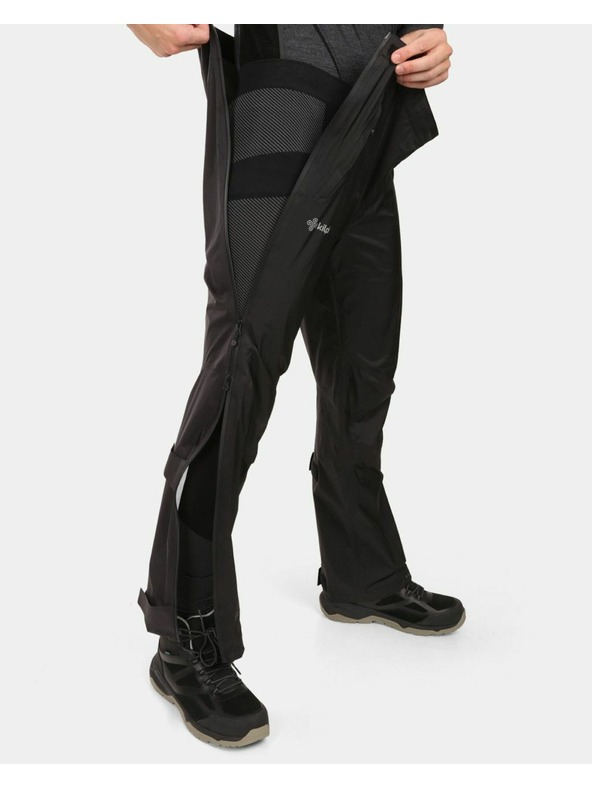Kilpi Moške vodoodporne hardshell hlače Kilpi ALPIN-M Črna