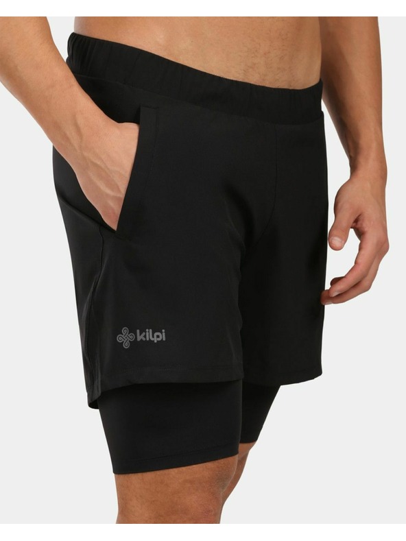Kilpi Moške tekaške kratke hlače za udobje in zmogljivost Kilpi BRAGA-M Črna