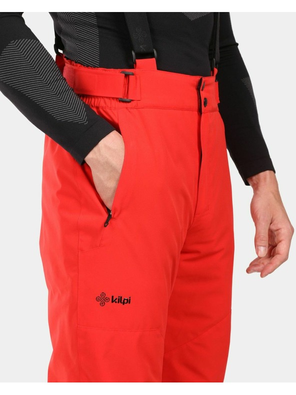 Kilpi Moške smučarske hlače Kilpi MIMAS-M Rdeča