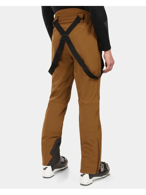 Kilpi Moške softshell smučarske hlače Kilpi RHEA-M Rjava