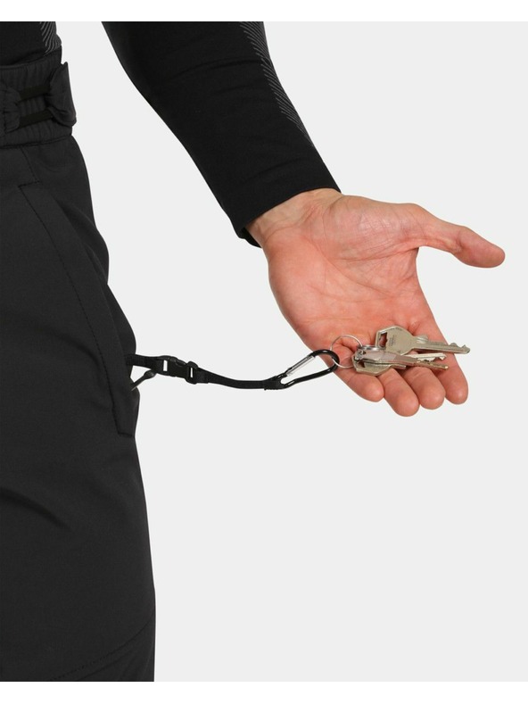 Kilpi Moške softshell smučarske hlače Kilpi RHEA-M Black