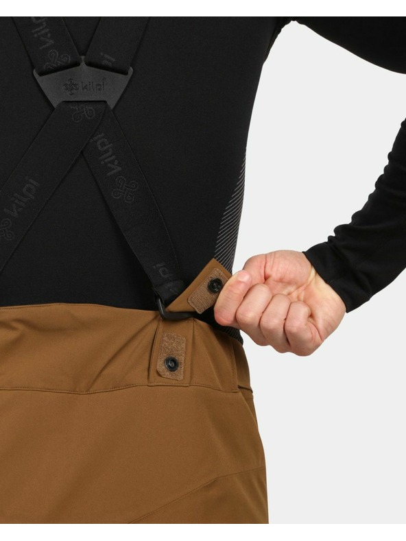 Kilpi Moške smučarske hlače Kilpi METHONE-M Rjava