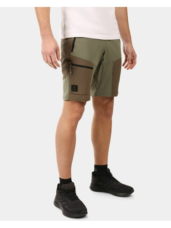 Kilpi Moške outdoor snemljive hlače Kilpi HOSIO-M Khaki