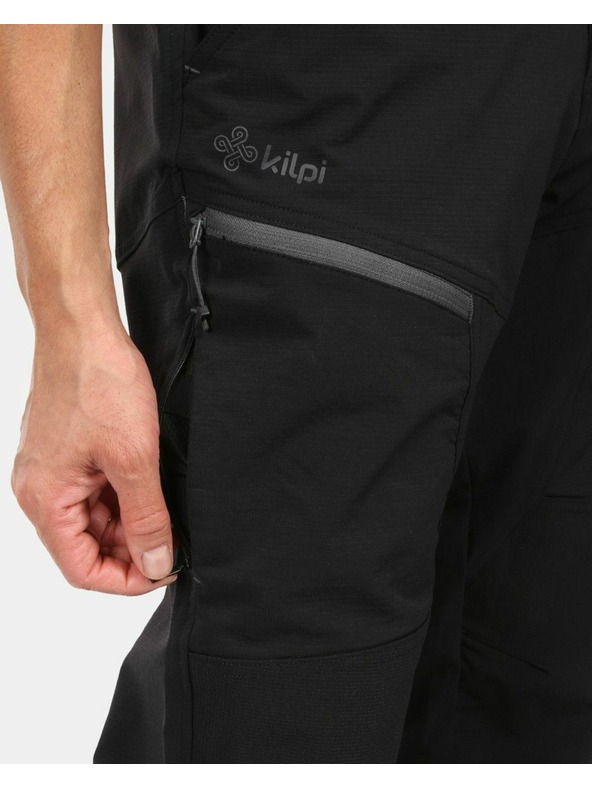 Kilpi Moške outdoor hlače Kilpi VILLAIN-M Črna