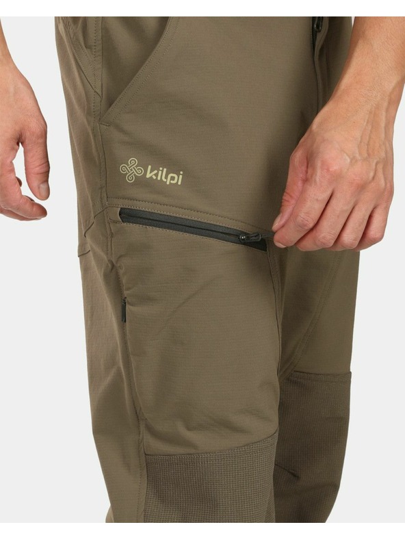 Kilpi Moške outdoor hlače Kilpi VILLAIN-M Zelena