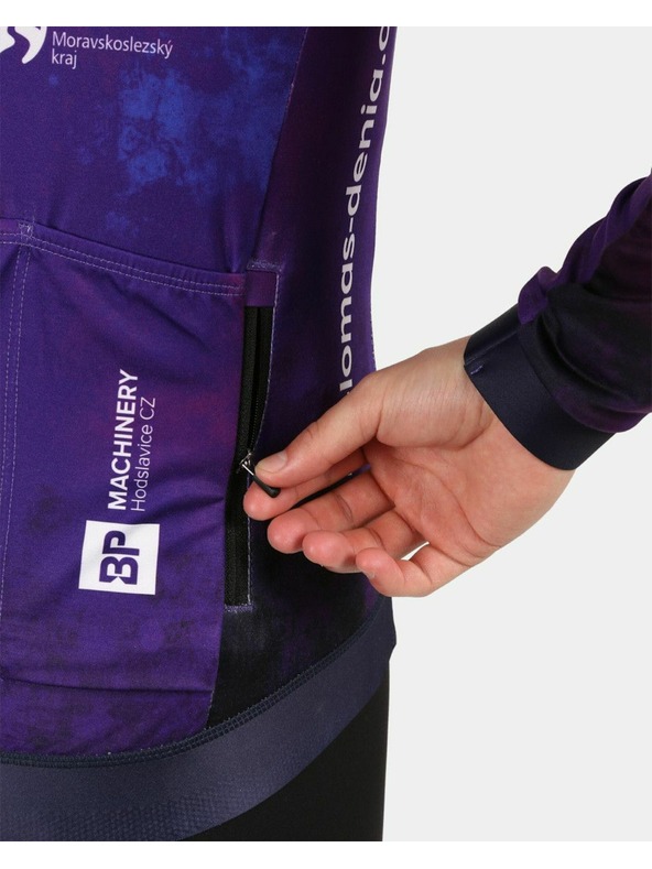 Kilpi Moški kolesarski dres z dolgimi rokavi Kilpi VULCANO-M Modra