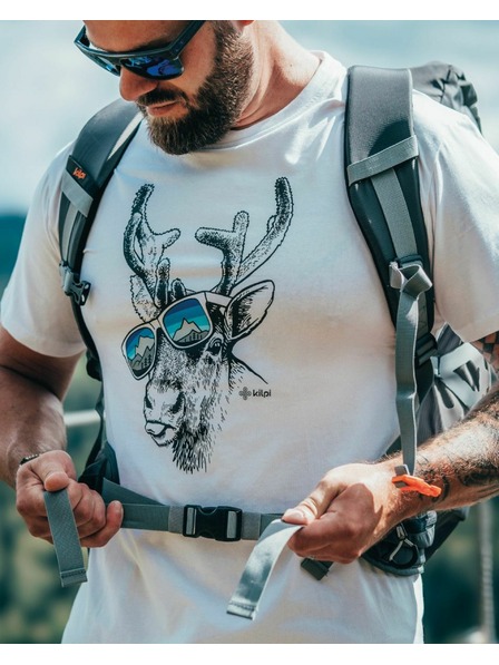 Kilpi Moška funkcionalna majica Kilpi LISMAIN-M svetlo siva