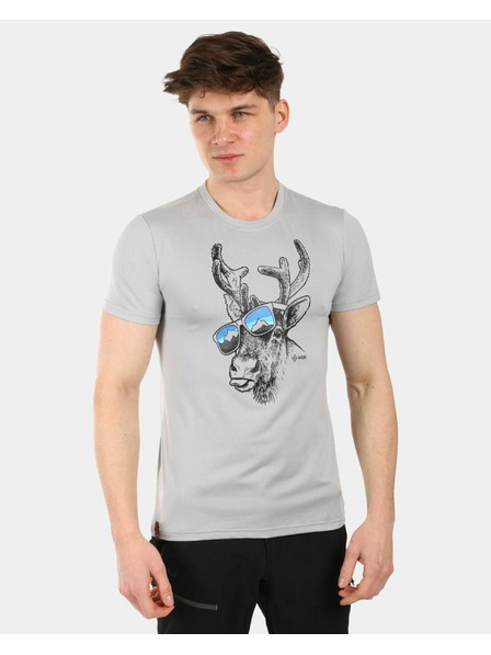 Kilpi Moška funkcionalna majica Kilpi LISMAIN-M svetlo siva