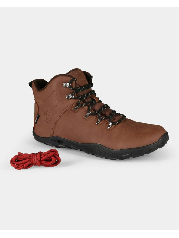 Kilpi Uniseks visoka zunanja barefoot obuv Kilpi BARE HIGH WP-U Rjava