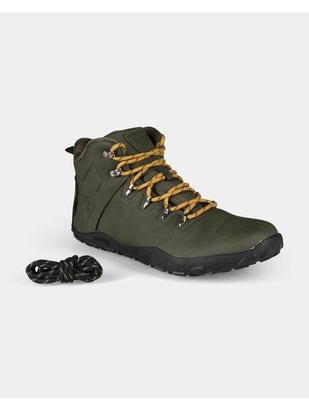 Kilpi Uniseks visoka zunanja barefoot obuv Kilpi BARE HIGH WP-U Temno zelena