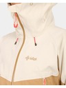 Kilpi Ženska hardshell jakna Kilpi TRINITY-W Bež