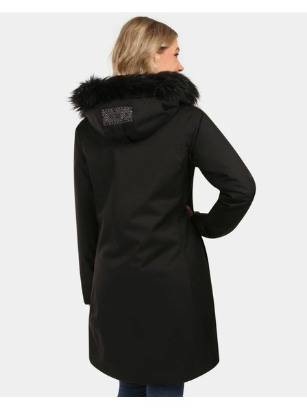 Kilpi Ženski zimski plašč Kilpi PERU-W Black