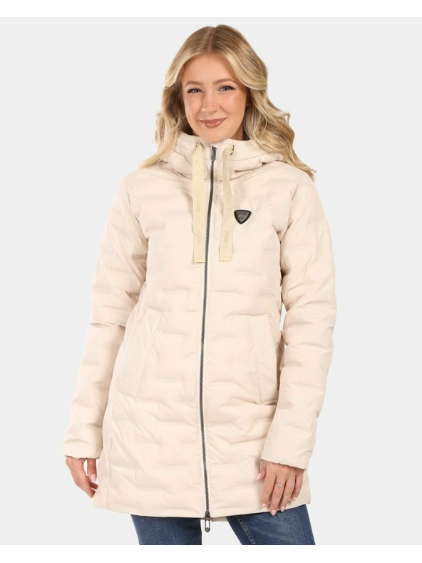 Kilpi Ženska zimska plašč Kilpi BELIZE-W Bež