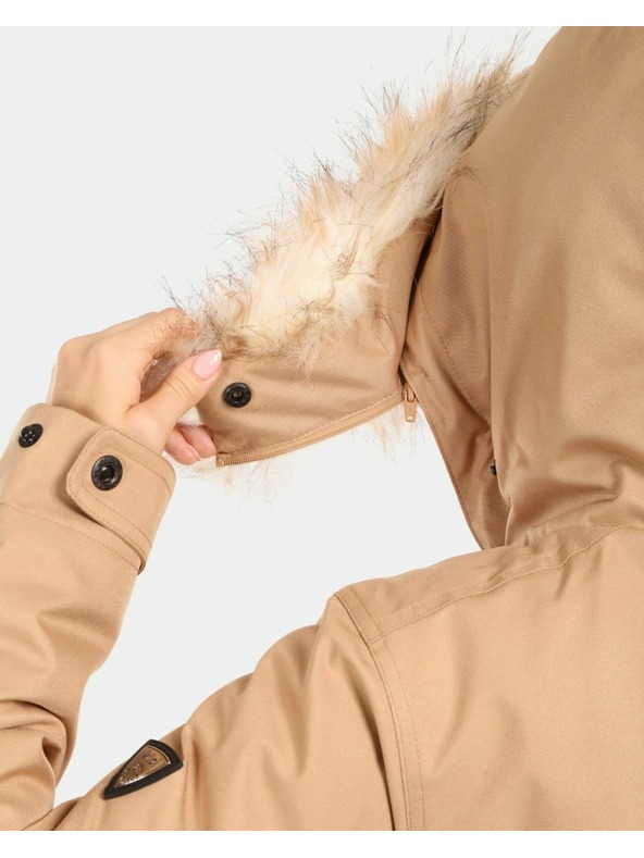 Kilpi Ženska zimska plašč Kilpi PERU-W Bež