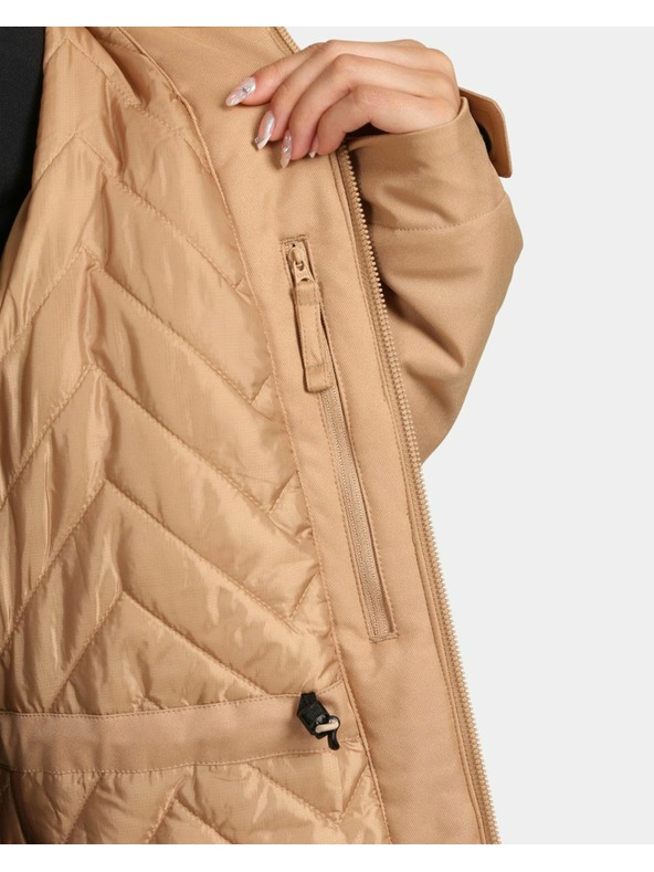 Kilpi Ženska zimska plašč Kilpi PERU-W Bež
