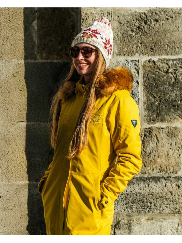 Kilpi Ženski zimski plašč Kilpi PERU-W Gold